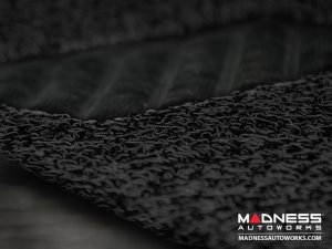 Alfa Romeo Giulia Floor Mats - All Weather - Soft Touch PVC Loop - Front + Rear - Black - RWD Alfa Romeo Giulia Floor Mats - All Weather - Soft Touch PVC Loop - Front + Rear - Black - RWD